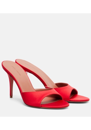Amina Muaddi Elodie 90 satin mules