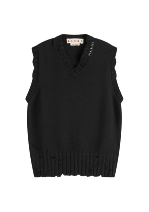 Marni V-Neck Cotton Sweater