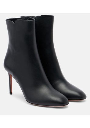 Aquazzura Sellier 85 leather ankle boots