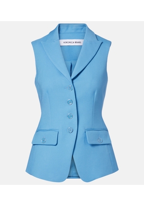 Veronica Beard Benny single-breasted vest
