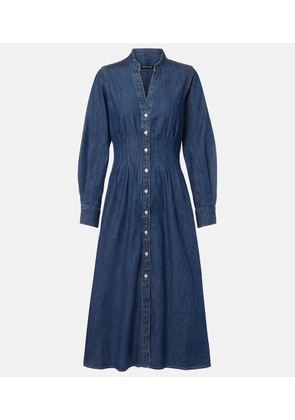 Veronica Beard Arcadia denim shirt dress