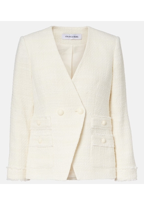 Veronica Beard Double-breasted tweed blazer