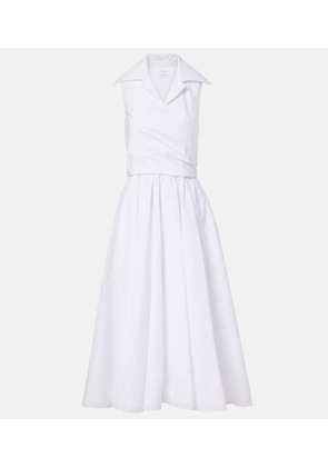 Patou Gathered midi dress