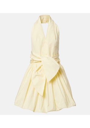 Patou Halterneck minidress