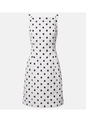 Patou Polka-dot minidress