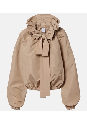 Patou Tie-neck faille top