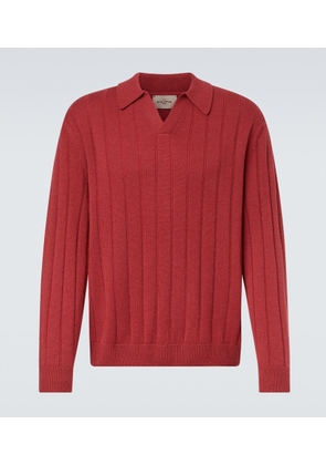Le Kasha Sitia cashmere polo sweater