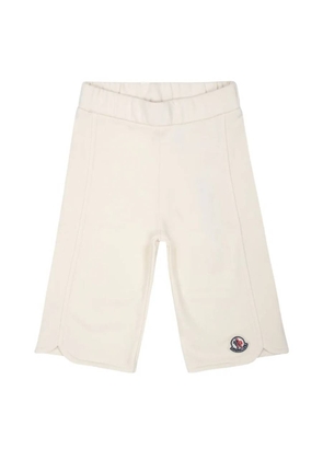 Moncler Kids Logo Patch Jersey Chinos