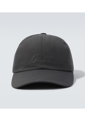 Brioni Embroidered baseball cap