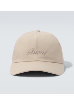 Brioni Embroidered baseball cap