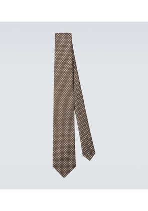 Brioni Silk jacquard tie