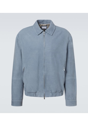 Brunello Cucinelli Leather blouson jacket