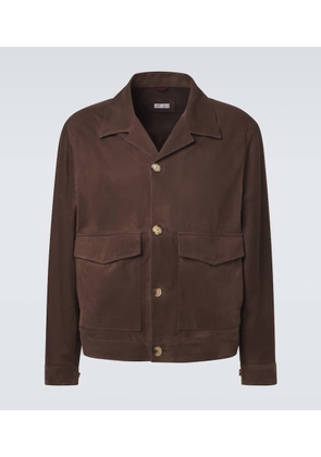 Brunello Cucinelli Suede jacket