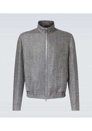 Brunello Cucinelli Silk, linen, and wool jacket