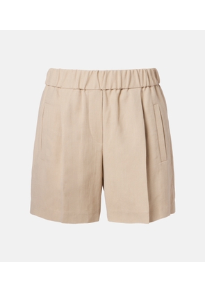 Brunello Cucinelli High-rise Bermuda shorts