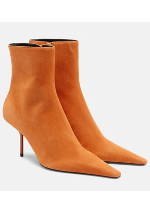 Victoria Beckham Sloan suede ankle boots