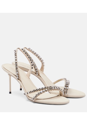 Paris Texas Lidia 70 crystal-embellished mules