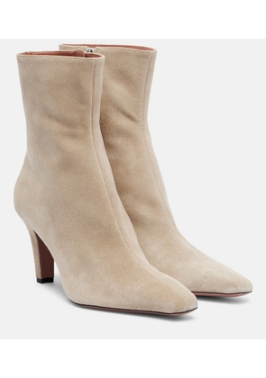 Paris Texas Belle suede ankle boots