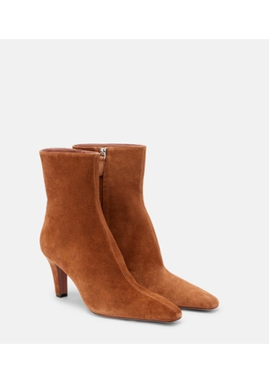 Paris Texas Belle suede ankle boots