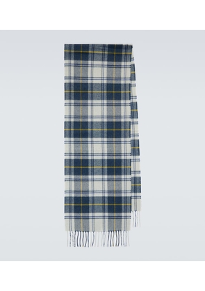 Dunhill Tartan cashmere scarf