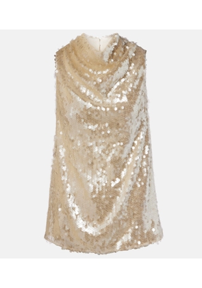 Altuzarra Sequined top