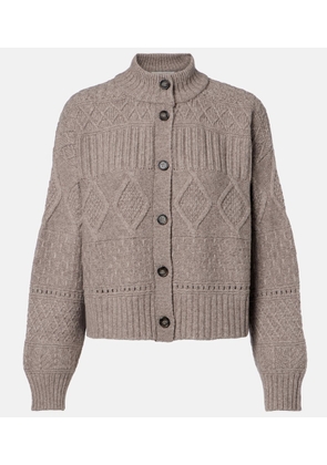 Altuzarra Amory cable-knit wool-blend cardigan