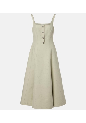 Altuzarra Orrie cotton-blend midi dress