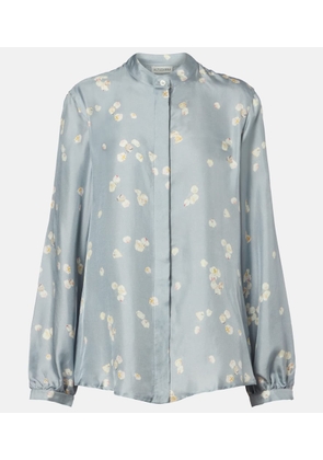 Altuzarra Magee floral silk shirt