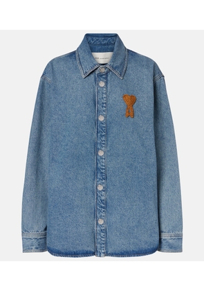 Ami Paris Ami de Cour denim shirt