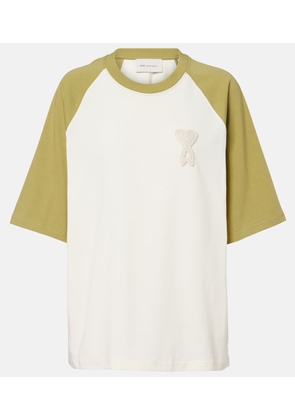 Ami Paris Ami De Cour cotton jersey T-shirt