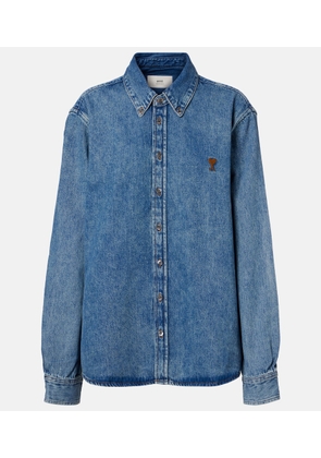 Ami Paris Ami de Cour denim shirt
