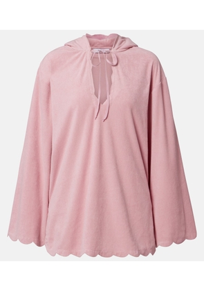 Marysia Baughman cotton-blend terry tunic