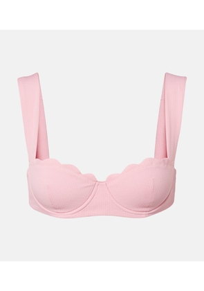 Marysia North scalloped bikini top