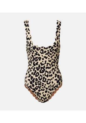 Marysia Palm Springs leopard-print swimsuit