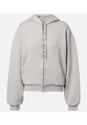Acne Studios Faye cotton fleece zip-up hoodie