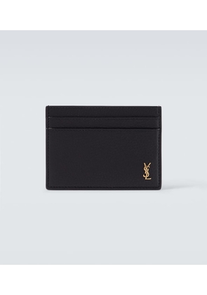 Saint Laurent Cassandre leather card holder