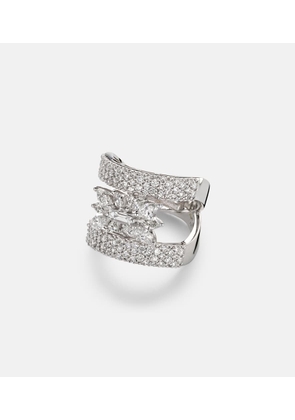 Yeprem 18kt white gold (750/1000) ring with diamonds