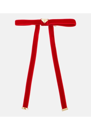 Prada Velvet hair clip