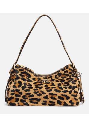 Prada Prada Aimee Medium calf hair shoulder bag