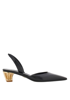 Ferragamo Alyssa Cage-Heel Slingback Pumps