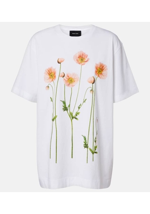 Simone Rocha Floral cotton jersey T-shirt