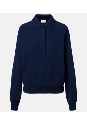 The Upside Elle cotton jersey polo sweater
