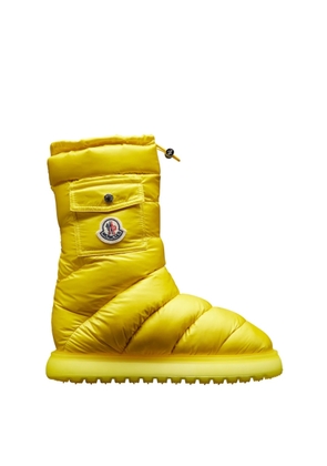 Moncler Ladies Yellow Gaia Pocket Yellow Snow Boots