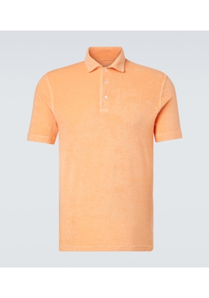 Fedeli Mondial cotton terry polo shirt