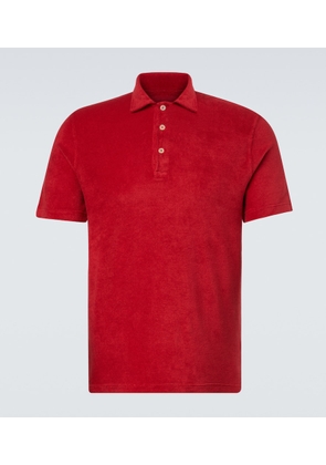 Fedeli Mondial cotton terry polo shirt