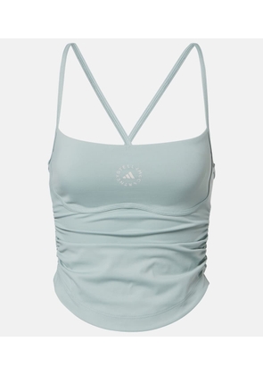 Adidas by Stella McCartney Logo jersey tank top