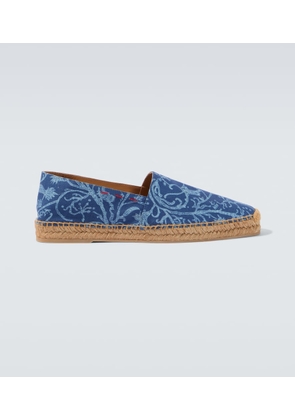 Kiton Printed espadrilles