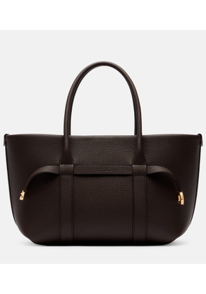 Loro Piana Ghiera Small leather shopper