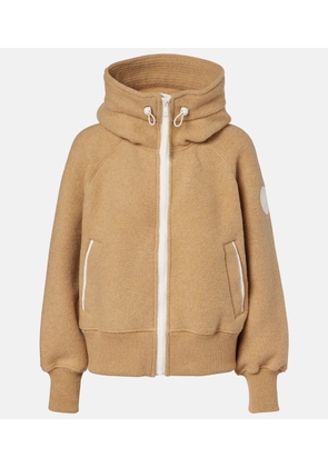 Canada Goose Chilliwack wool-blend fleece bomber jacket