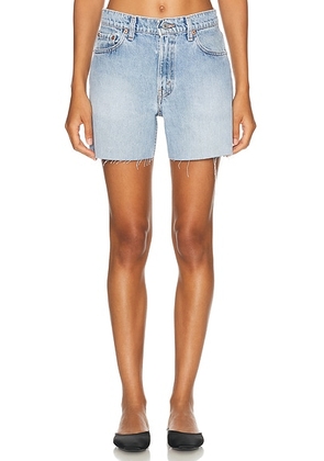 Aligrace Vintage Long Baggy Short in Light - Denim-Light. Size 26 (also in 23).